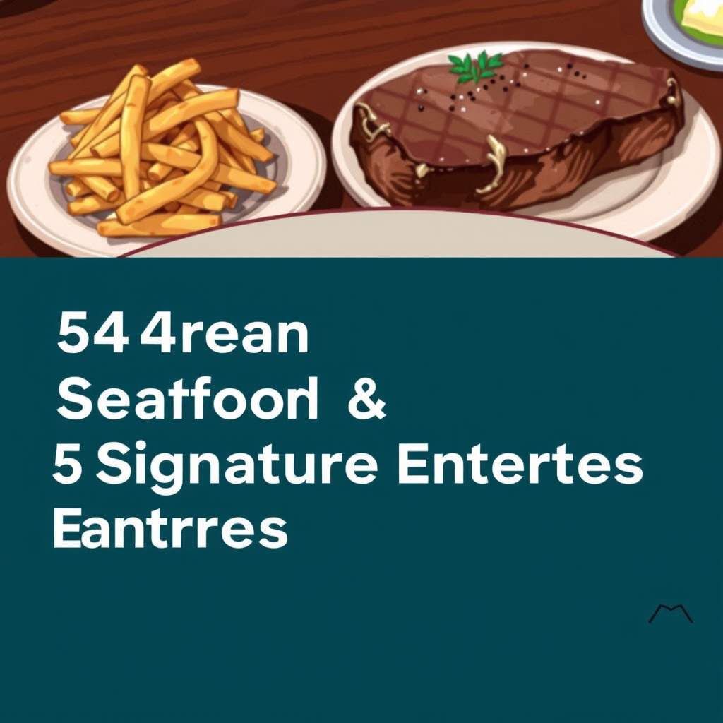 Steak, Seafood & Signature Entrées